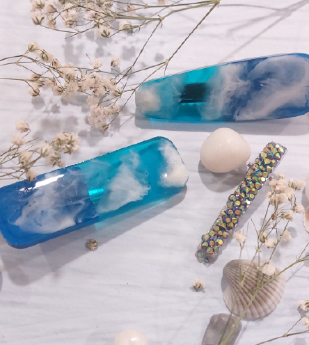 Ocean Breeze Hair Clips