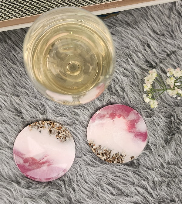 Pink Hues Coasters