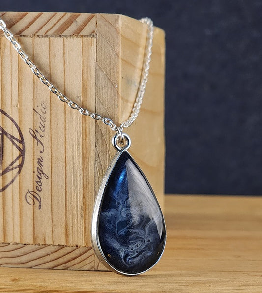 Blue Galaxy Pendant