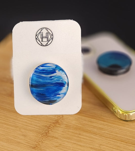 Vibrant Blue Pop Socket