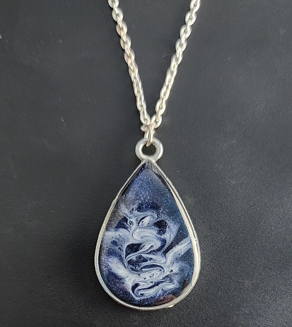 Drop Blue Pendant