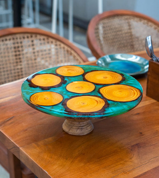 Lagoon Cake Stand