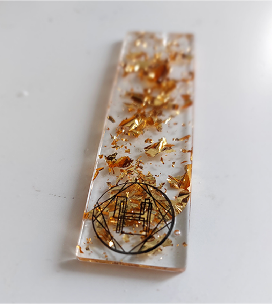 Gold leaf bookmark