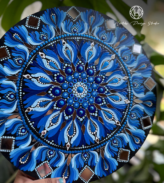 Blue Mandala all shades of blue