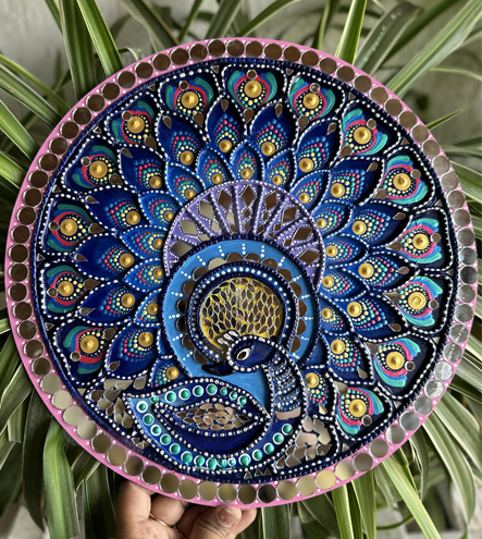 Peacock Grace Wall Piece