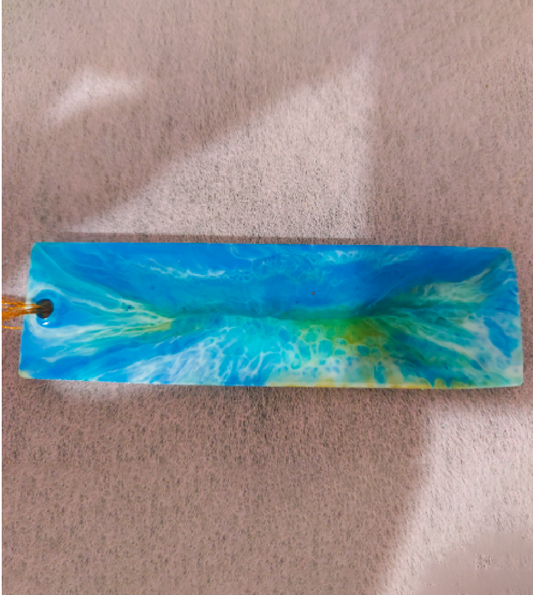 Bright & Blue bookmark