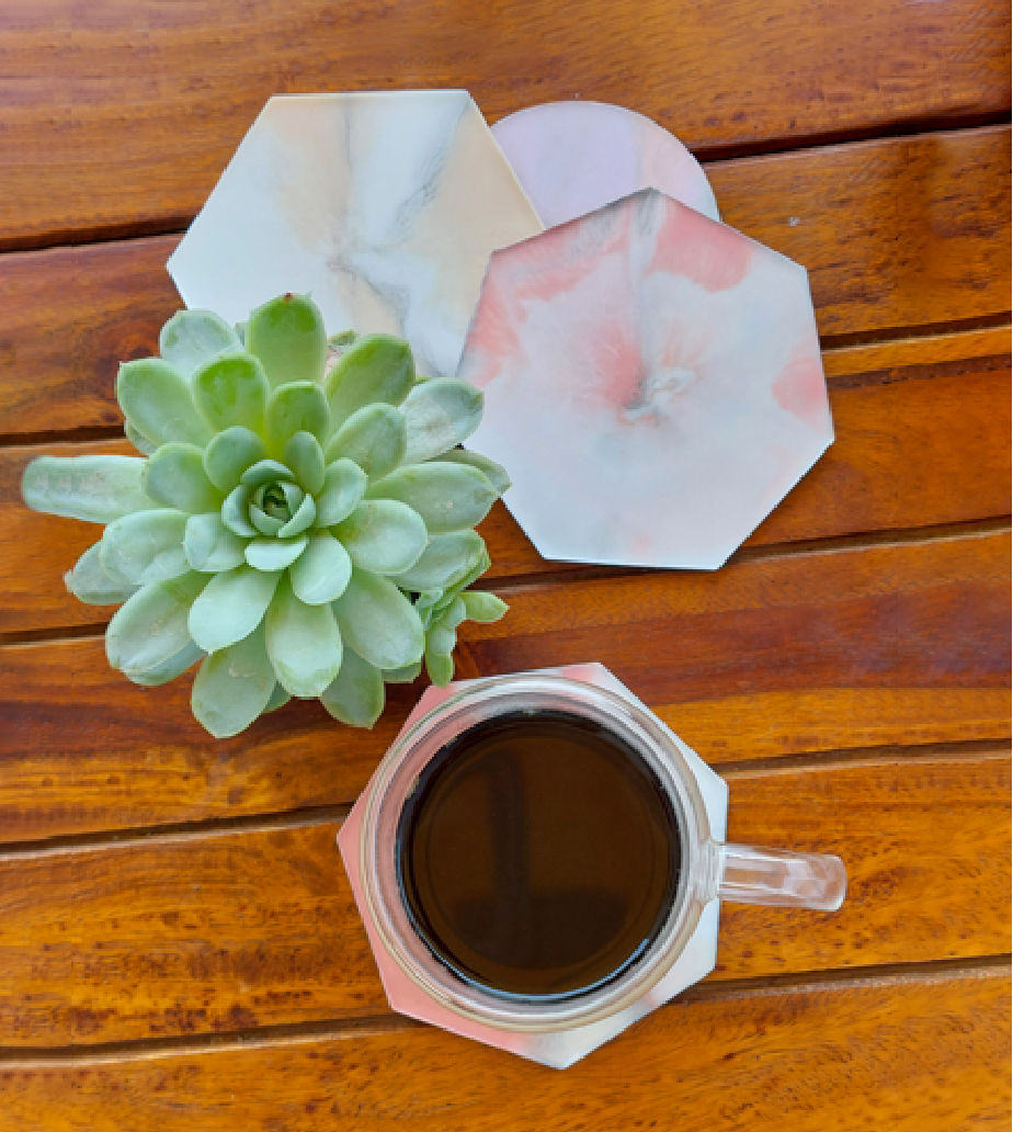 Petals hues coasters